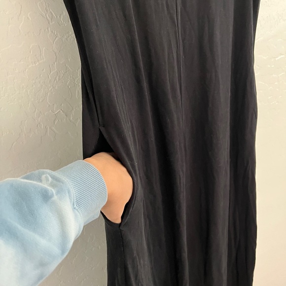 Eileen fisher maxi dress with pockets - Picture 3 of 5